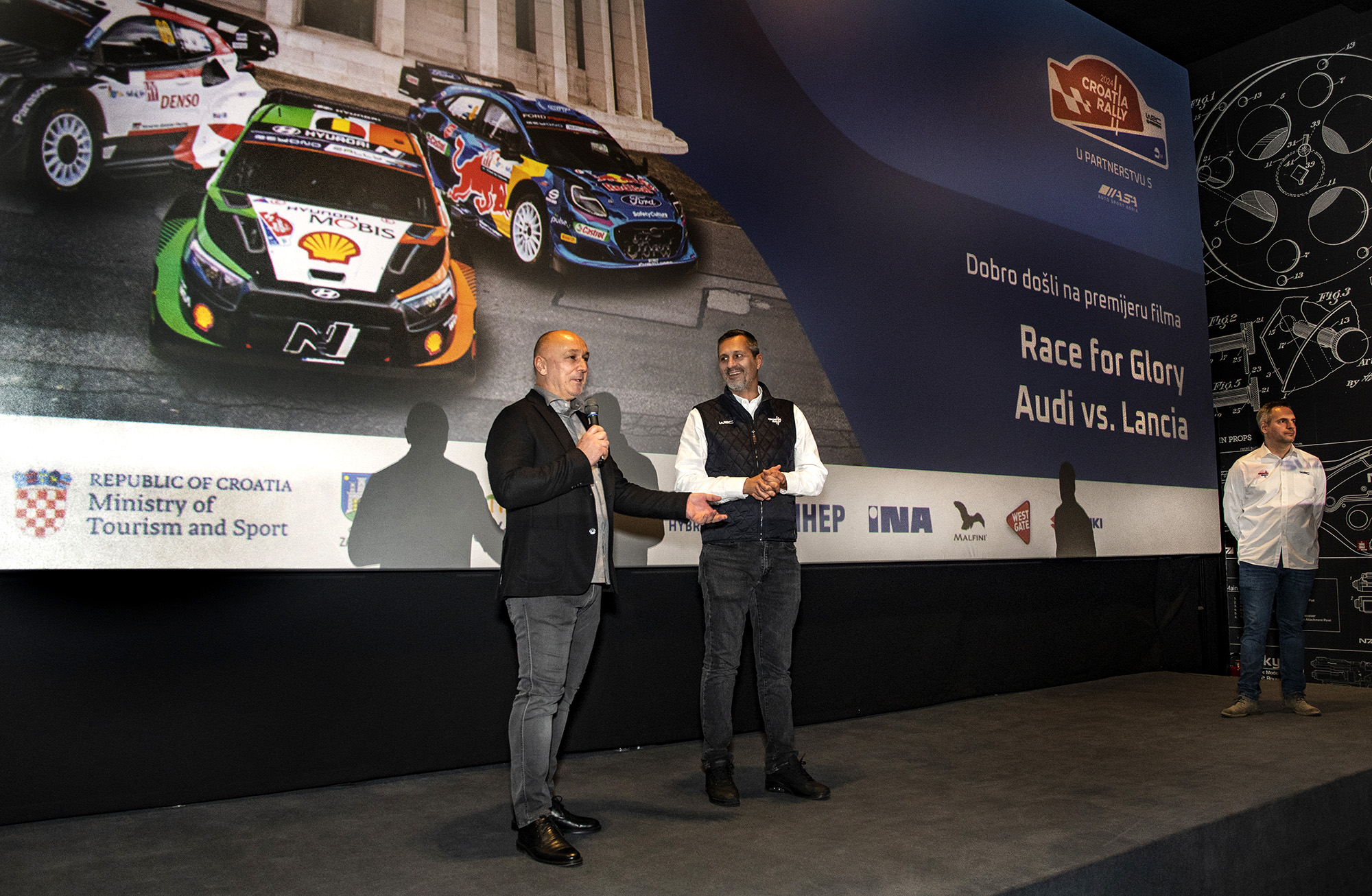 Race for Glory: Audi vs. Lancia - movie Premiere, Zagreb, Croatia - 2